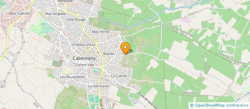 localisation de l'entreprise MONSIEUR ROBERT ALABERT à CABESTANY