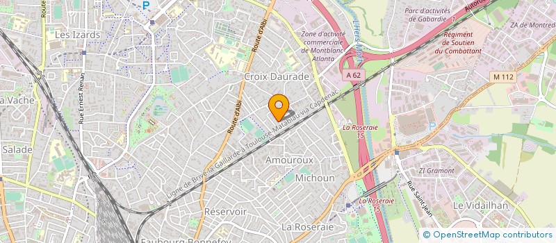 localisation de l'entreprise MONSIEUR ROBERT ALBAJARA à TOULOUSE