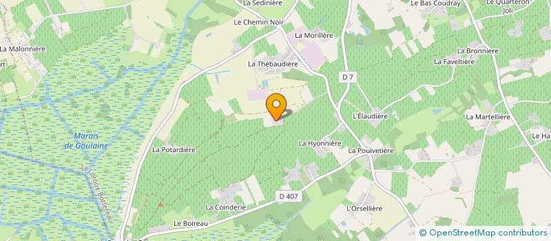 localisation de l'entreprise MONSIEUR ROBERT ALLARD à LE LANDREAU