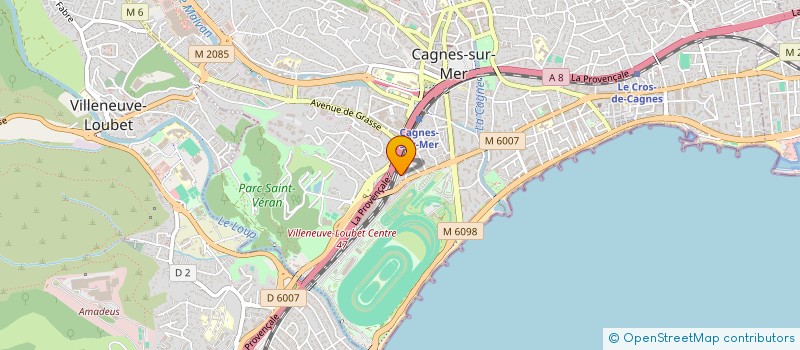 localisation de l'entreprise MONSIEUR ROBERT ALLEGRE à CAGNES-SUR-MER