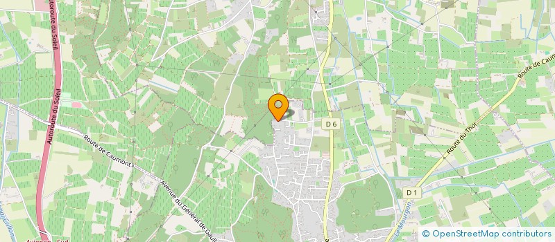 localisation de l'entreprise MONSIEUR ROBERT ALLEMAND  CAUMONT-SUR-DURANCE