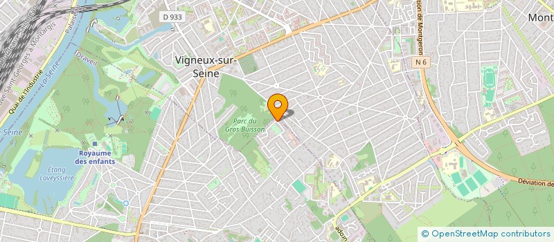 localisation de l'entreprise MONSIEUR ROBERT ALMELA à DRAVEIL