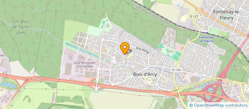 localisation de l'entreprise MONSIEUR ROBERT ALVADO  BOIS-D'ARCY