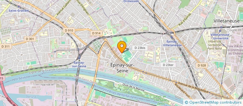 localisation de l'entreprise MONSIEUR ROBERT ALVAS à EPINAY-SUR-SEINE
