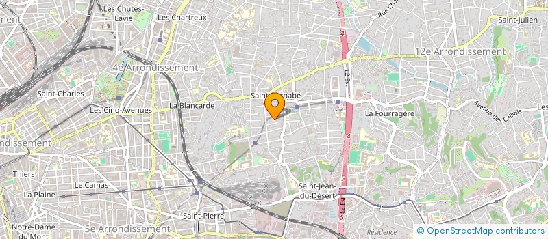 localisation de l'entreprise MONSIEUR ROBERT AMAR à MARSEILLE