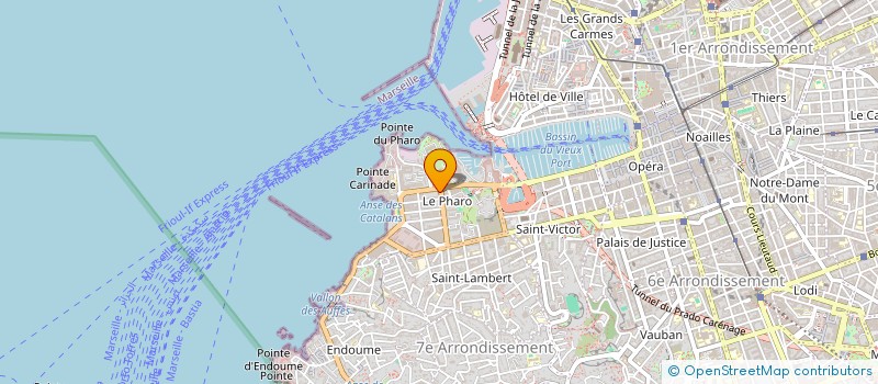 localisation de l'entreprise MONSIEUR ROBERT AMOROS à MARSEILLE