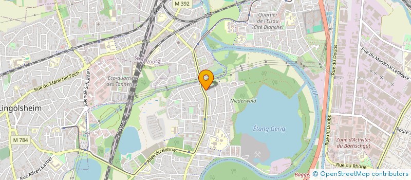 localisation de l'entreprise MONSIEUR ROBERT ANDREI STANCU  OSTWALD