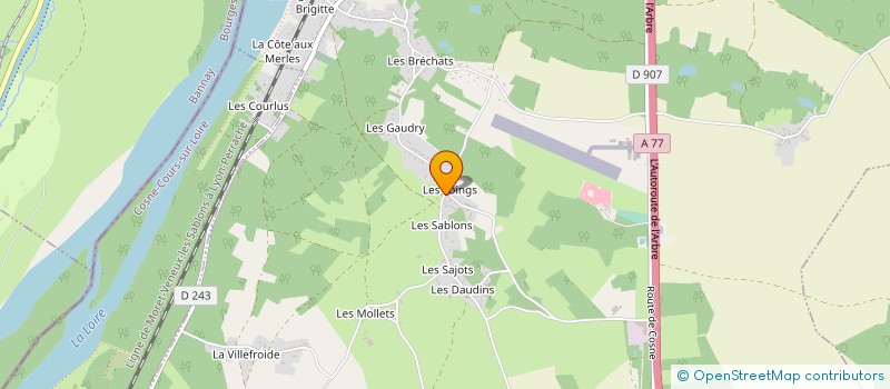 localisation de l'entreprise MONSIEUR ROBERT ANGE à COSNE-COURS-SUR-LOIRE