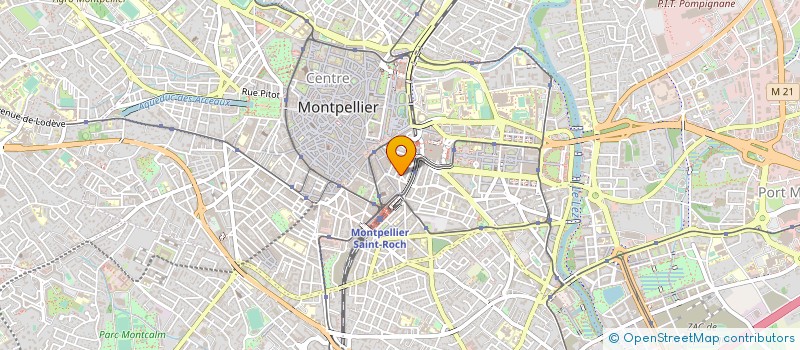 localisation de l'entreprise MONSIEUR ROBERT AOUDIA à MONTPELLIER