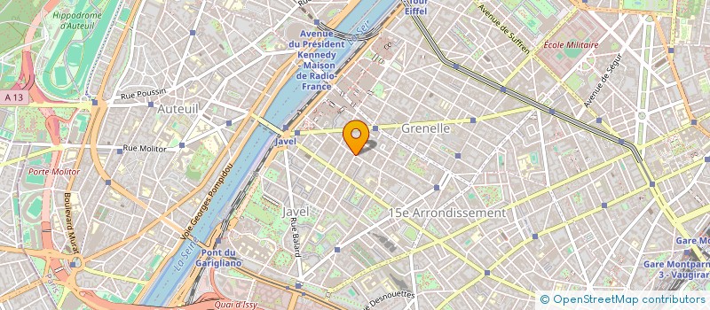 localisation de l'entreprise MONSIEUR ROBERT ARAJOL  PARIS