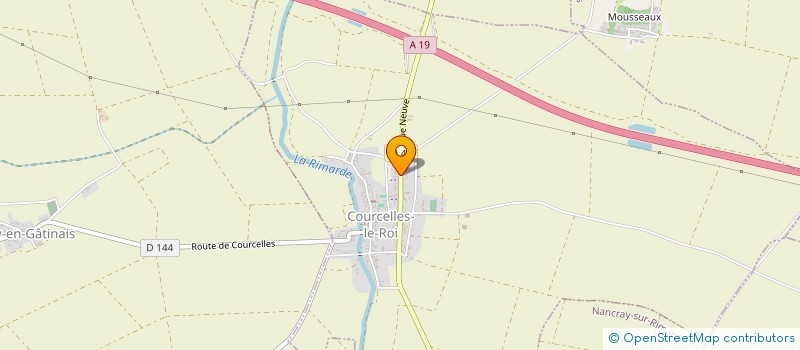 localisation de l'entreprise MONSIEUR ROBERT ARCHENAULT à COURCELLES-LE-ROI