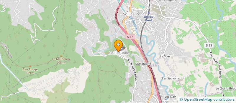 localisation de l'entreprise MONSIEUR ROBERT ARDOINO  SOLLIES-VILLE