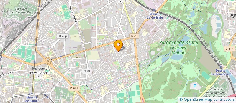 localisation de l'entreprise MONSIEUR ROBERT ARNAUTOVIC à STAINS