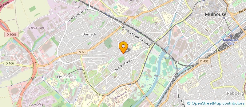 localisation de l'entreprise MONSIEUR ROBERT ARNOUX à MULHOUSE