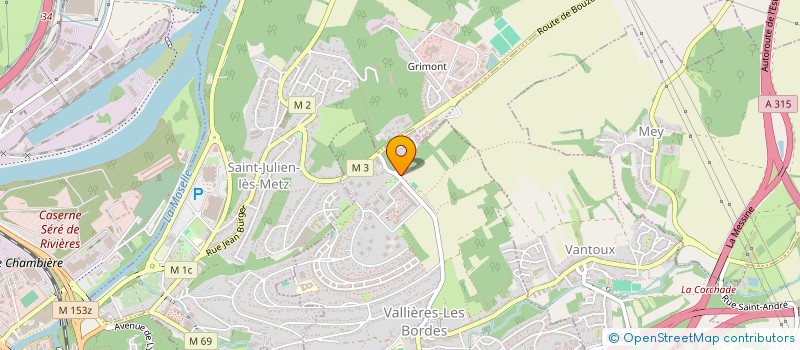 localisation de l'entreprise MONSIEUR ROBERT AROUSTANOV  METZ