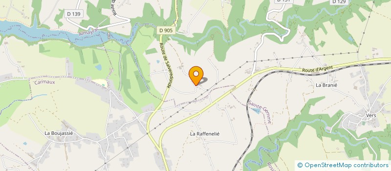 localisation de l'entreprise MONSIEUR ROBERT ASSIE à MIRANDOL-BOURGNOUNAC