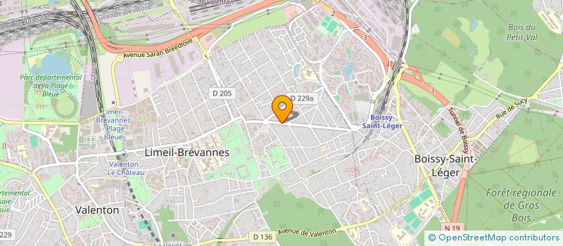localisation de l'entreprise MONSIEUR ROBERT ATCHEKGUEZIAN à LIMEIL BREVANNES
