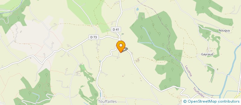 localisation de l'entreprise MONSIEUR ROBERT ATKINSON  TOUFFAILLES