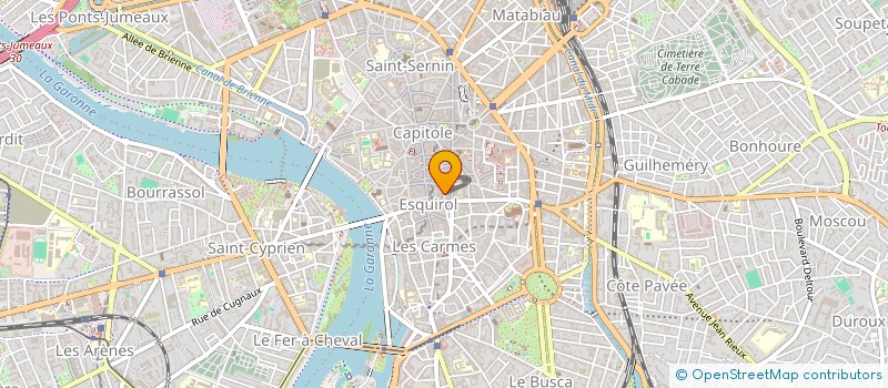 localisation de l'entreprise MONSIEUR ROBERT AUTHIER à TOULOUSE