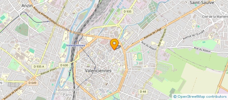 localisation de l'entreprise MONSIEUR ROBERT AVANZATO à VALENCIENNES