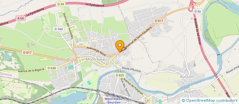 localisation de l'entreprise MONSIEUR ROBERT AVIGNON  MONTREJEAU