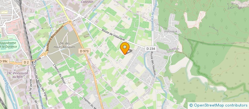localisation de l'entreprise MONSIEUR ROBERT AVY à CAVAILLON