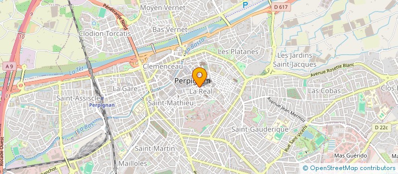 localisation de l'entreprise MONSIEUR ROBERT AZOULAY à PERPIGNAN