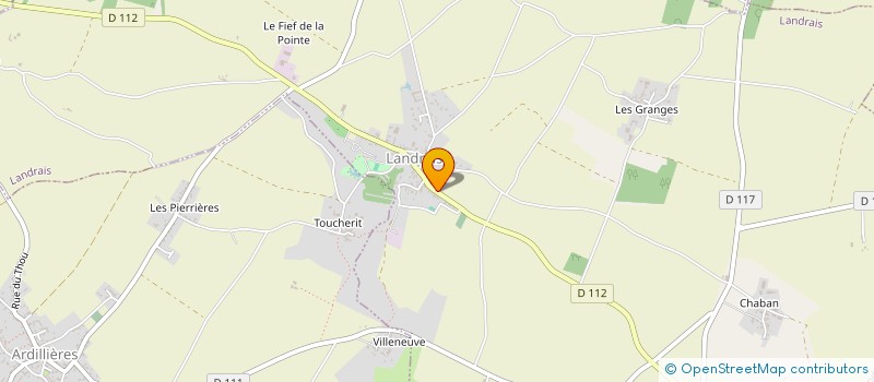 localisation de l'entreprise MONSIEUR ROBERT BABAUD  LANDRAIS