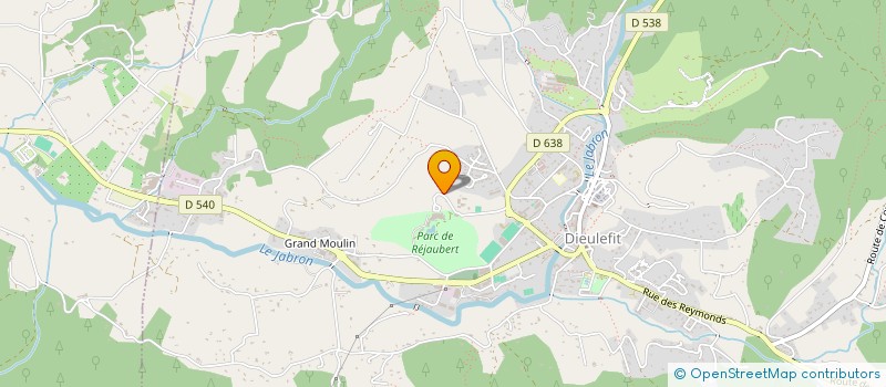 localisation de l'entreprise MONSIEUR ROBERT BABELOT  DIEULEFIT