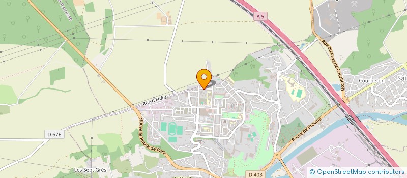 localisation de l'entreprise MONSIEUR ROBERT BAIT  MONTEREAU-FAULT-YONNE