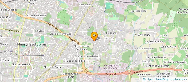 localisation de l'entreprise MONSIEUR ROBERT BAKOEV à ORLEANS