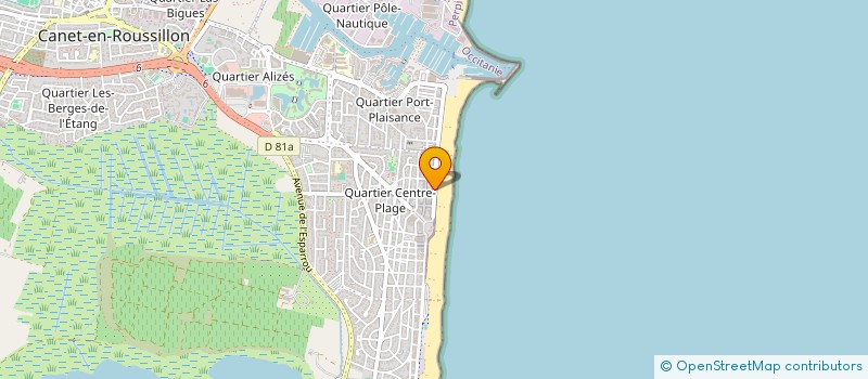 localisation de l'entreprise MONSIEUR ROBERT BALESTAN  CANET-EN-ROUSSILLON