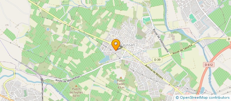 localisation de l'entreprise MONSIEUR ROBERT BANAT  MARAUSSAN