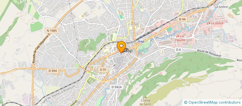 localisation de l'entreprise MONSIEUR ROBERT BANEGAS à GAP