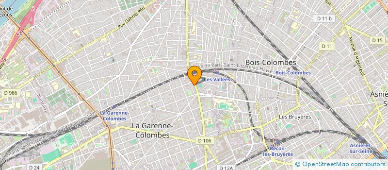 localisation de l'entreprise MONSIEUR ROBERT BARAC à LA GARENNE-COLOMBES