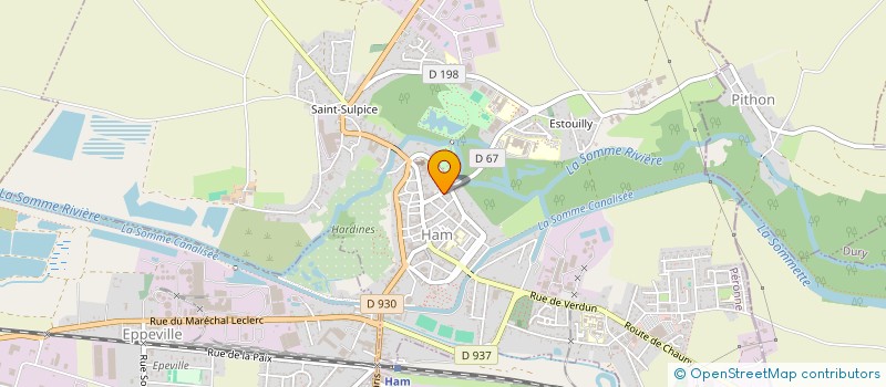 localisation de l'entreprise MONSIEUR ROBERT BARAC  HAM