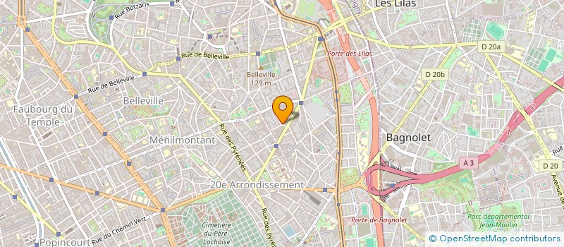 localisation de l'entreprise MONSIEUR ROBERT BARDAVID  PARIS