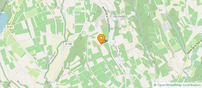 localisation de l'entreprise MONSIEUR ROBERT BARNEOUD  SAINT-MARTIN-DE-LA-BRASQUE