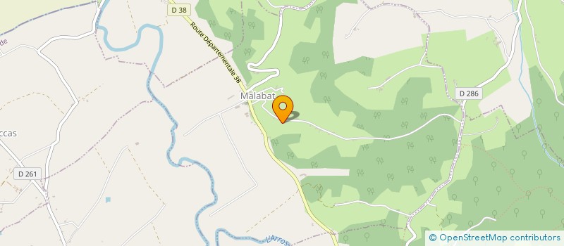 localisation de l'entreprise MONSIEUR ROBERT BARNETT  MALABAT