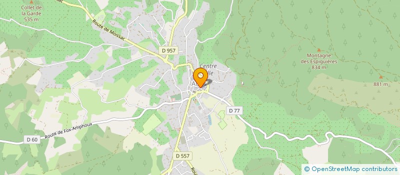 localisation de l'entreprise MONSIEUR ROBERT BARRARD à MOISSAC-BELLEVUE