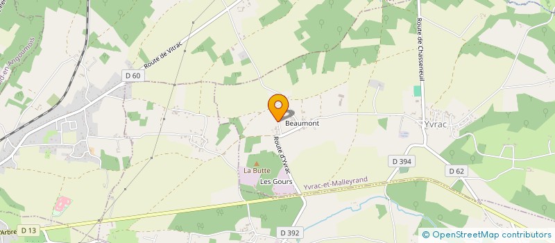 localisation de l'entreprise MONSIEUR ROBERT BARRAULT à TAPONNAT-FLEURIGNAC