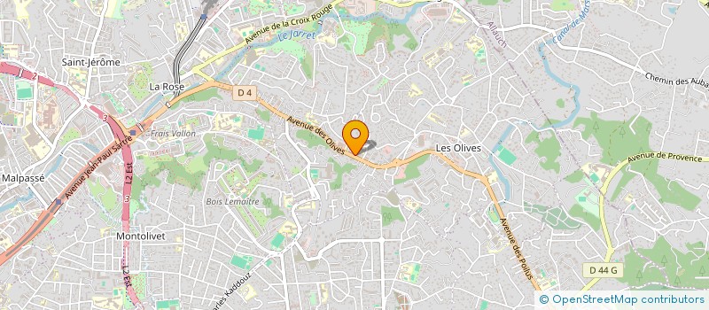 localisation de l'entreprise MONSIEUR ROBERT BARRERE à MARSEILLE