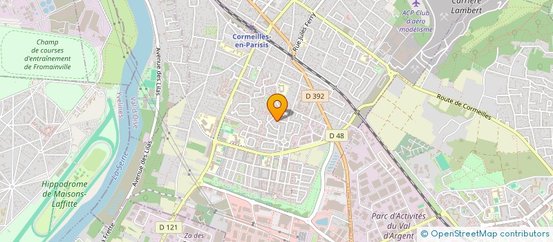 localisation de l'entreprise MONSIEUR ROBERT BARTIER à CORMEILLES-EN-PARISIS