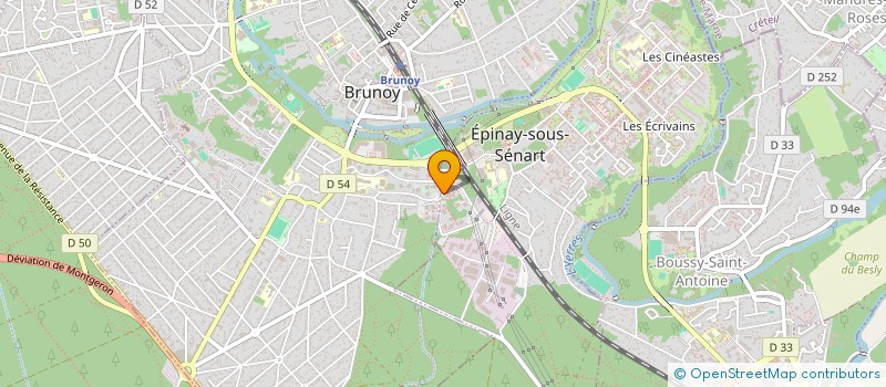 localisation de l'entreprise MONSIEUR ROBERT BAUDRY à EPINAY-SOUS-SENART