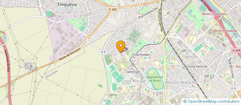 localisation de l'entreprise MONSIEUR ROBERT BAUER  REIMS