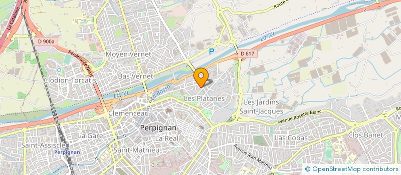 localisation de l'entreprise MONSIEUR ROBERT BAYLARD  PERPIGNAN