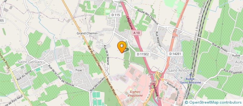 localisation de l'entreprise MONSIEUR ROBERT BEAUTOUR  VIRSAC