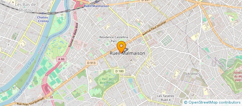 localisation de l'entreprise MONSIEUR ROBERT BEGE à RUEIL-MALMAISON