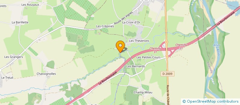 localisation de l'entreprise MONSIEUR ROBERT BELIEN  BESSON