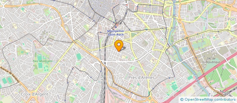 localisation de l'entreprise MONSIEUR ROBERT BELLIS à MONTPELLIER